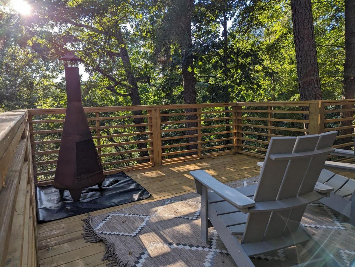 Cabin #6 With Hot Tub Deck And Sunset View At Loblolly Pines Apartment Юрека Спрингс Екстериор снимка