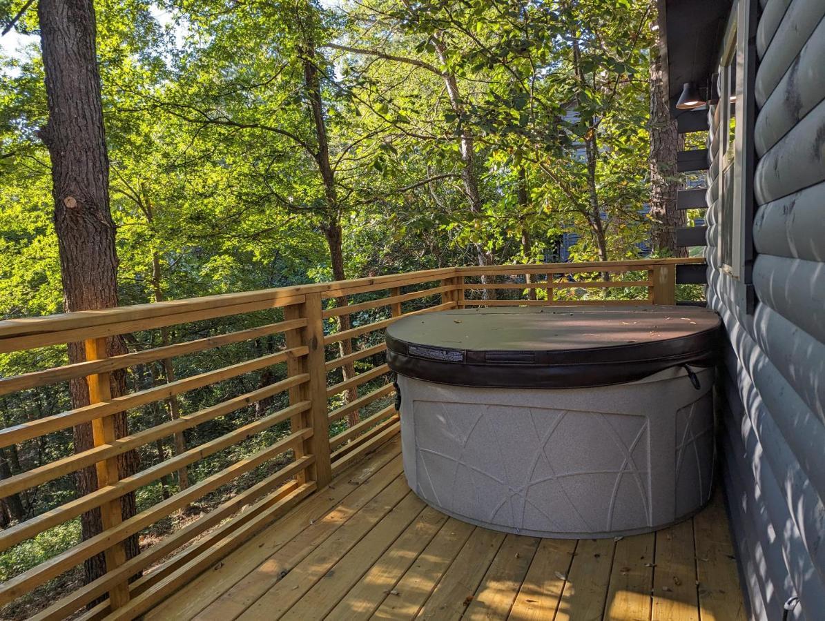 Cabin #6 With Hot Tub Deck And Sunset View At Loblolly Pines Apartment Юрека Спрингс Екстериор снимка